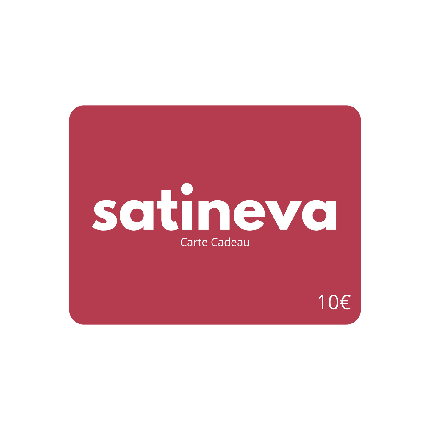 Carte cadeau de 10 €