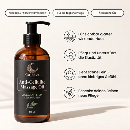 Satineva Anti-Cellulite Massage Oil 240 ml