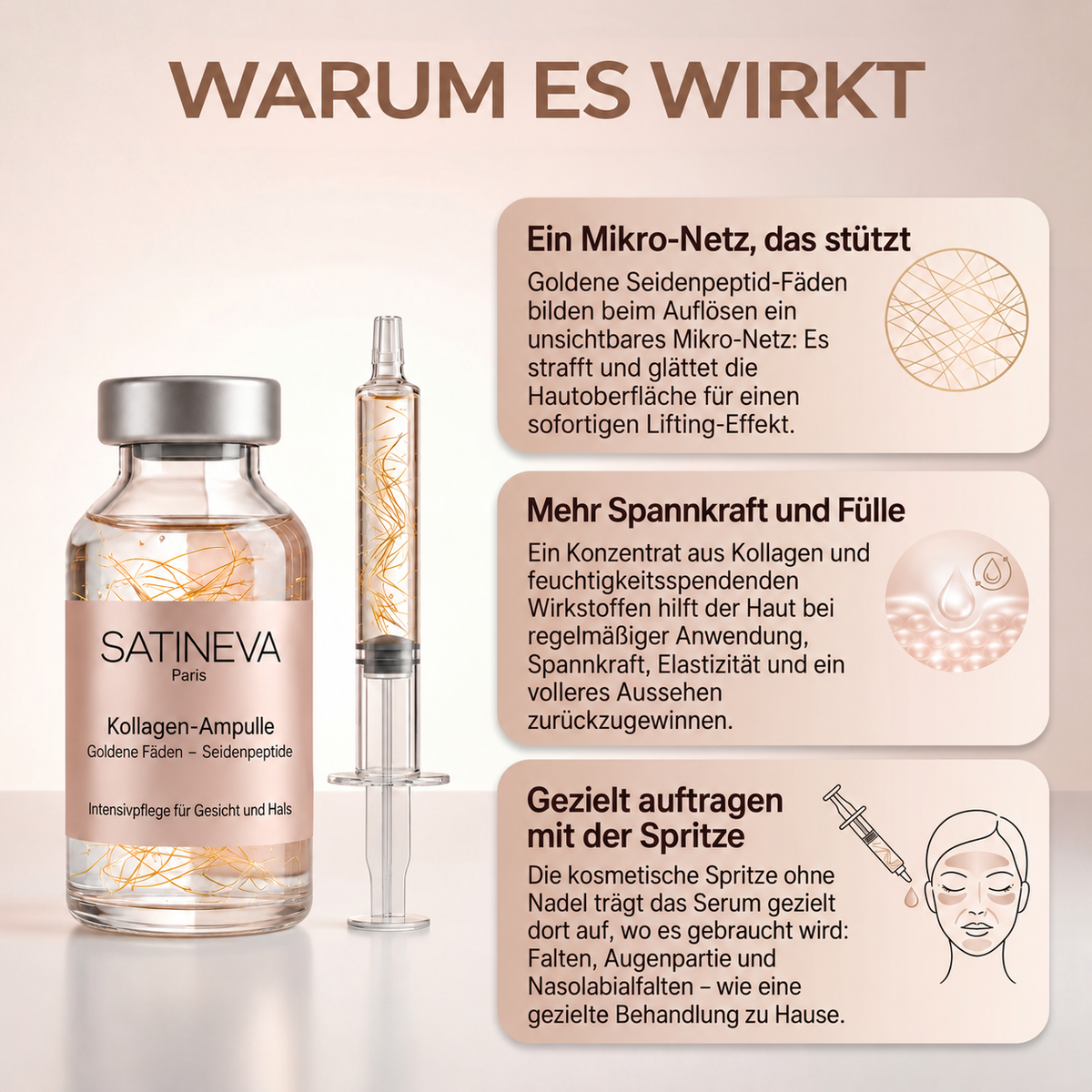 Satineva – Koreanisches Serum mit Lifting-Effekt ab der ersten Anwendung