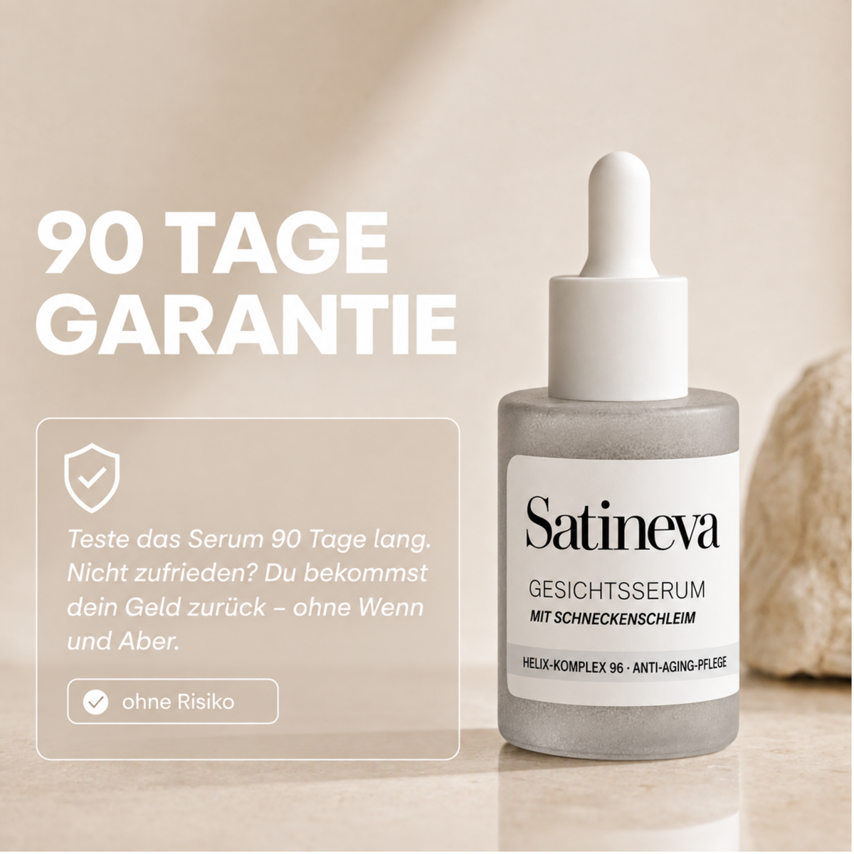 Facial serum with snail mucin, 30 ml