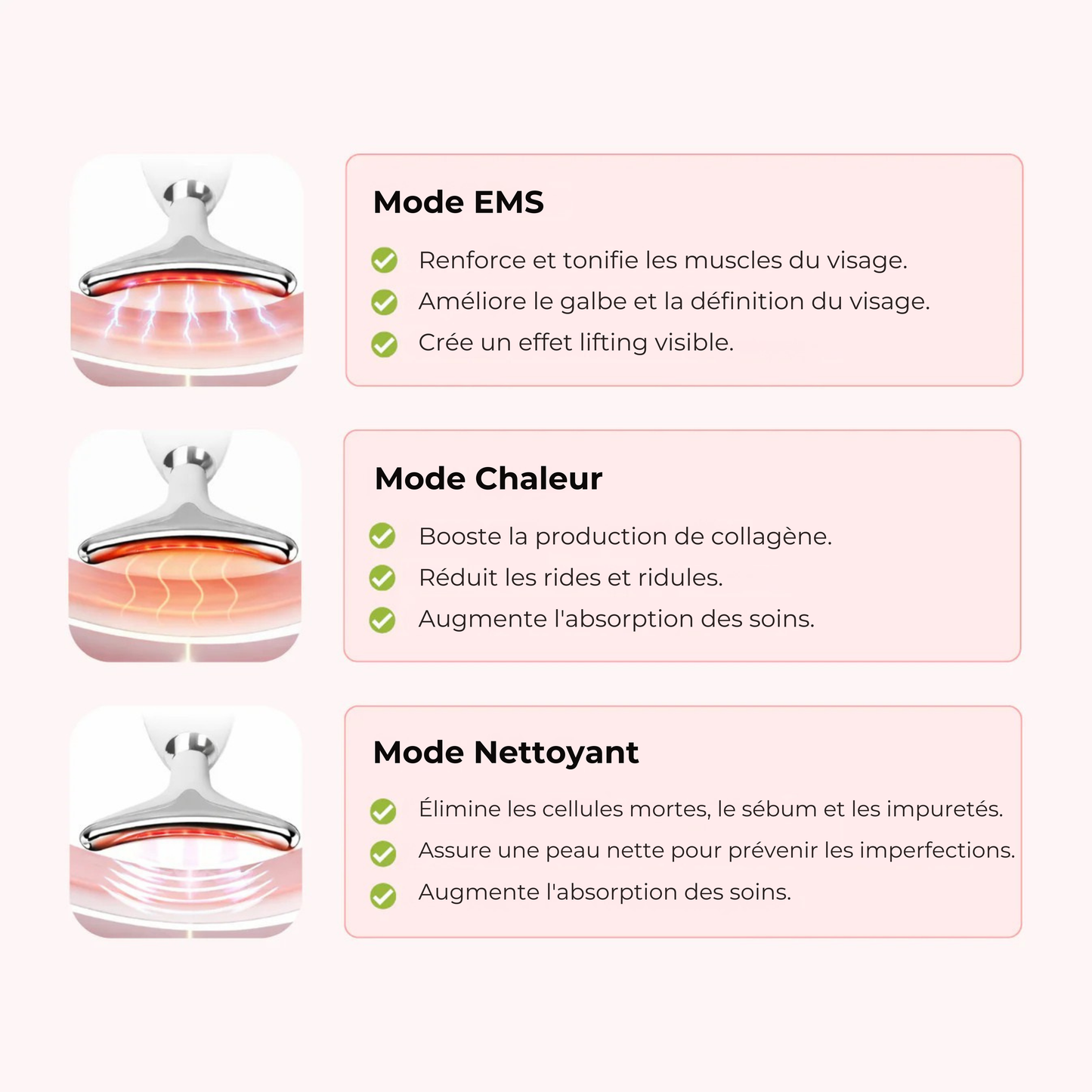 LiftLED Facial Pro 7-en-1 Satineva