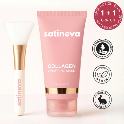 Masque au collagène bio + pinceau