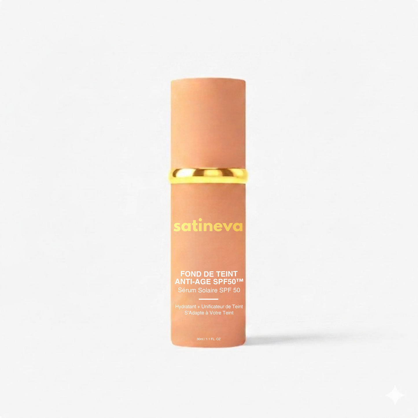 Fond de teint anti-âge avec SPF 50 – S'adapte à votre teint