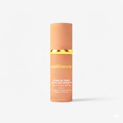 Fond de teint anti-âge avec SPF 50 – S'adapte à votre teint
