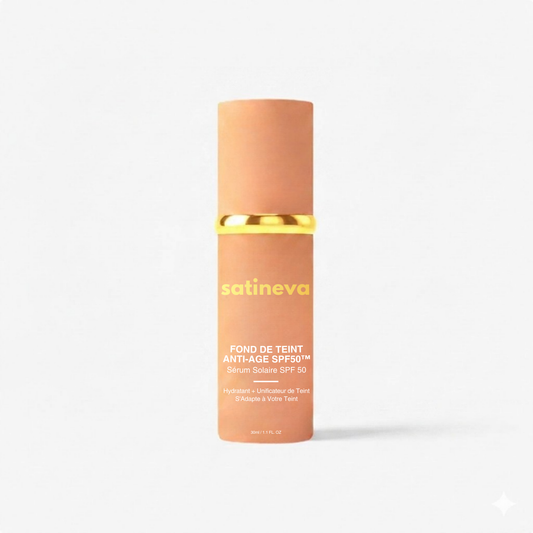Fond de teint anti-âge avec SPF 50 – S'adapte à votre teint