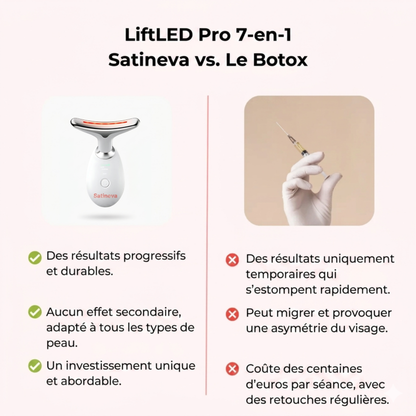 LiftLED Facial Pro 7-en-1 Satineva