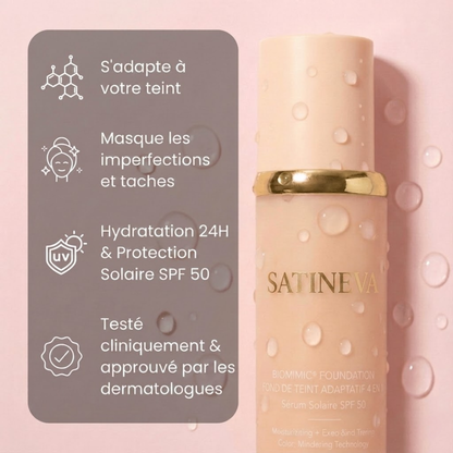 Satineva Fond de Teint Adaptatif 4 en 1