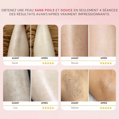 SATINEVA® PRO • Rasoir 2-en-1 électrique intime