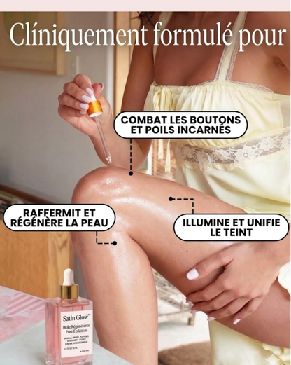 Satin Glow™ - Huile Régénérante Post-Épilation