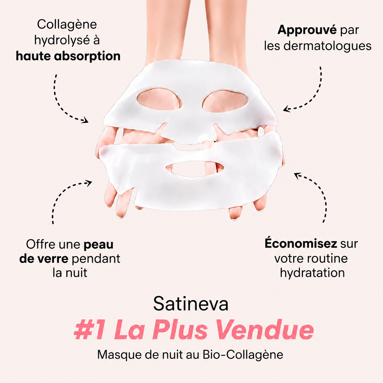 Masque Bio-Collagène Satineva