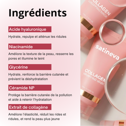 Masque au collagène bio + pinceau