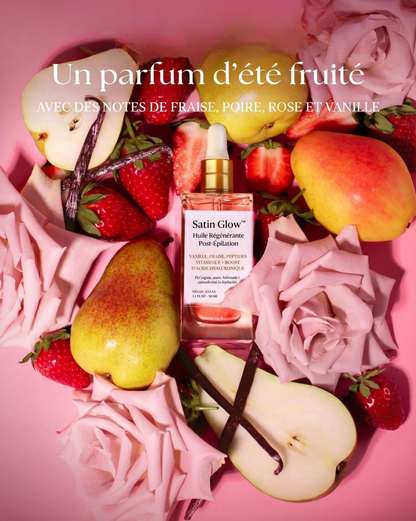 Satin Glow™ - Huile Régénérante Post-Épilation