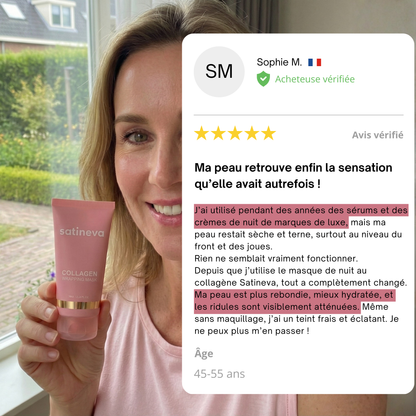 Masque au collagène bio + pinceau