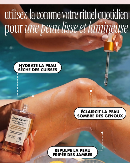 Satin Glow™ - Huile Régénérante Post-Épilation
