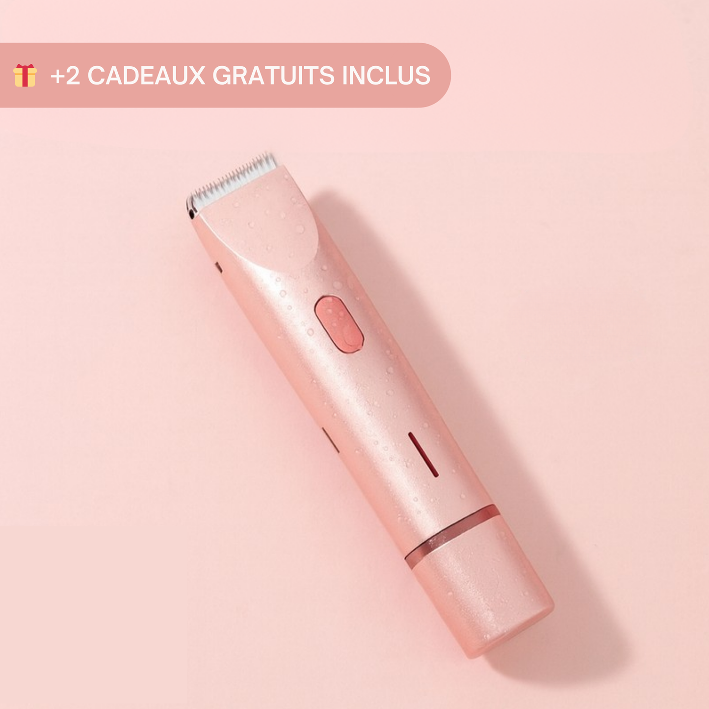 SATINEVA® PRO • Rasoir 2-en-1 électrique intime