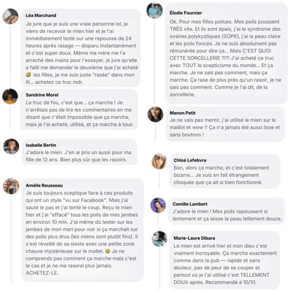 SATINEVA® PRO • Rasoir 2-en-1 électrique intime